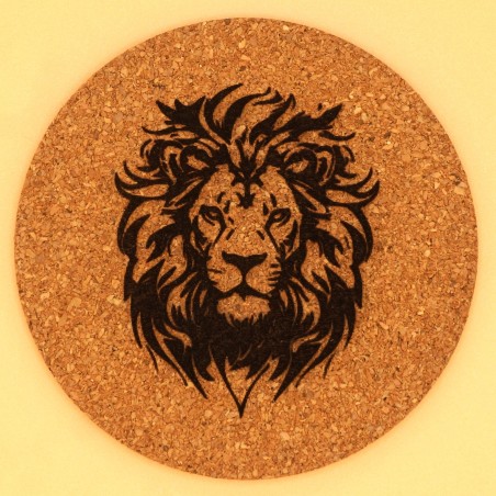 Dessous de verre Lion