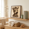 Panneau décoratif Zèbre