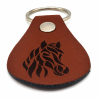 Porte-clés cuir Cheval