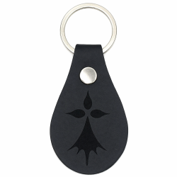 Porte-clés cuir Hermine