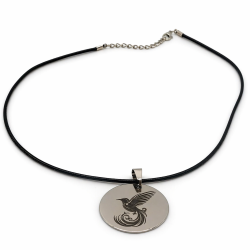 Pendentif métal Colibri
