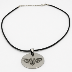 Pendentif métal Hibou