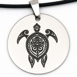 Pendentif métal Tortue