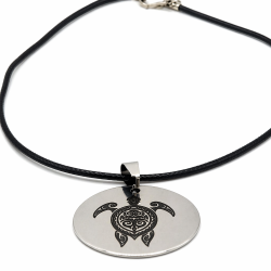 Pendentif métal Tortue