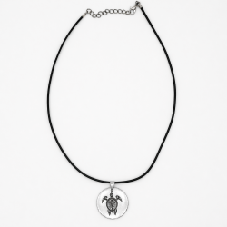 Pendentif métal Tortue