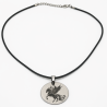 Pendentif métal Pégase