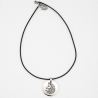 Pendentif métal Loup