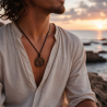 Pendentif bois Triskell