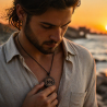 Pendentif bois Dragon