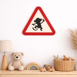 Panneau de porte Singe